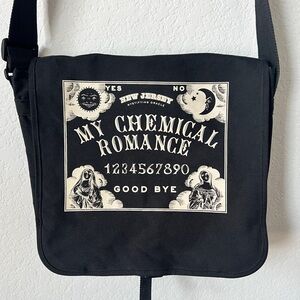 Rare Vintage My Chemical Romance Ouija Messenger Bag